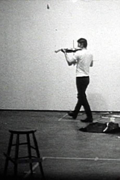 Playing a Note on the Violin While I Walk Around in the Studio